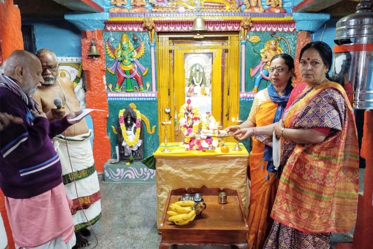 dhanurmasam balapur village